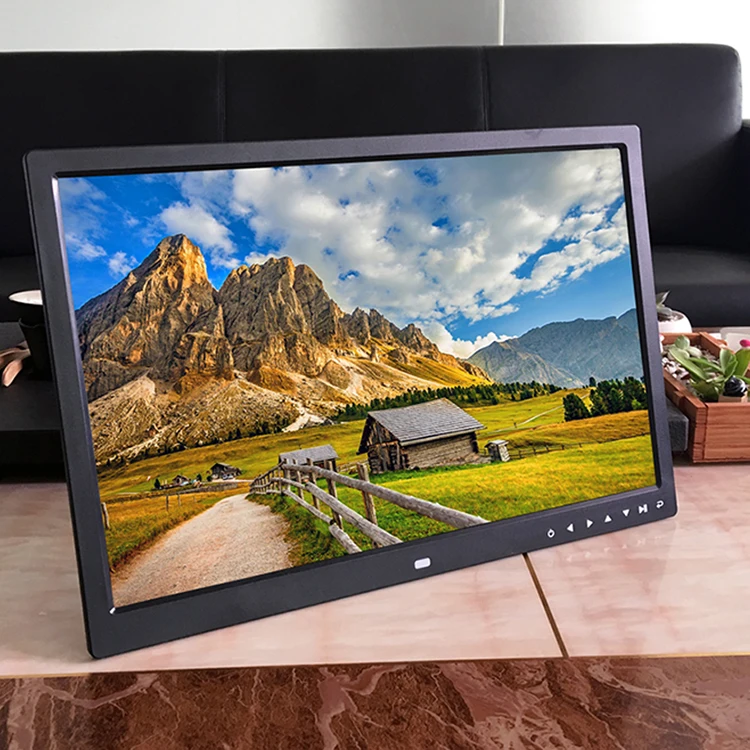 12 Inch Rohs Digital Photo Frame Support Usb Sd Digital Picture Frame