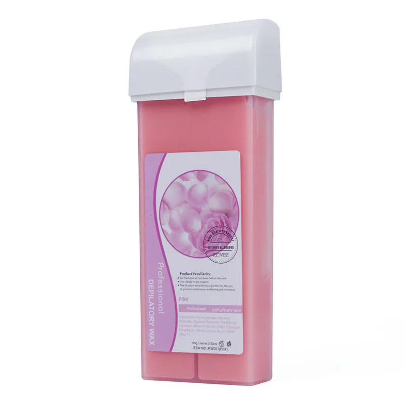 100g Wax Cartridge For Depilation Refillable Roll On Depilatory Hot Wax