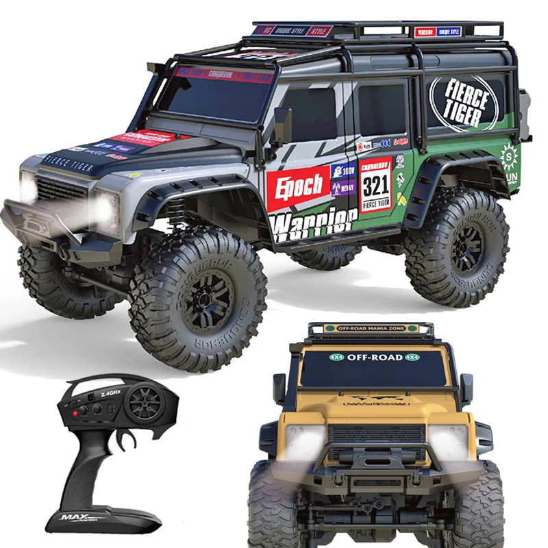 HB-ZP1005/06 1:10 Off-Road Racing Monster Truck, 4x4 Rock Crawler