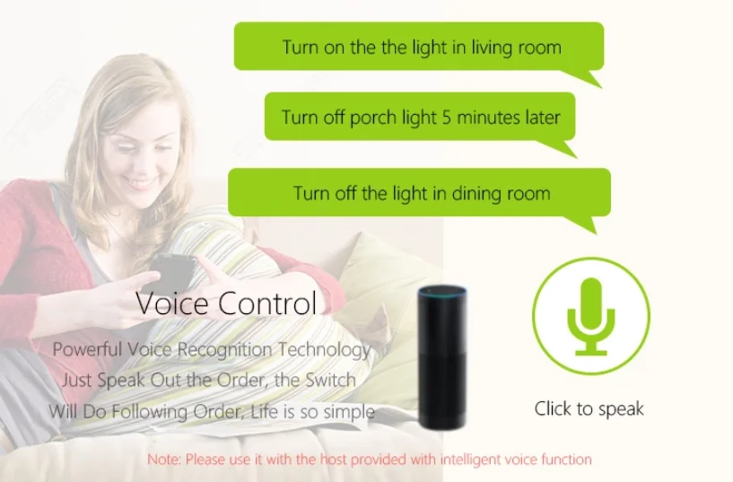 2020 Style Wifi Smart Electric Push Switch Amazon Alexa Google Home Voice Control TUYA Smart Life App Circuit Board