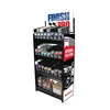 Customized metal display stand for aerosol cans / aerosol cans display rack / aerosol cans metal floor display