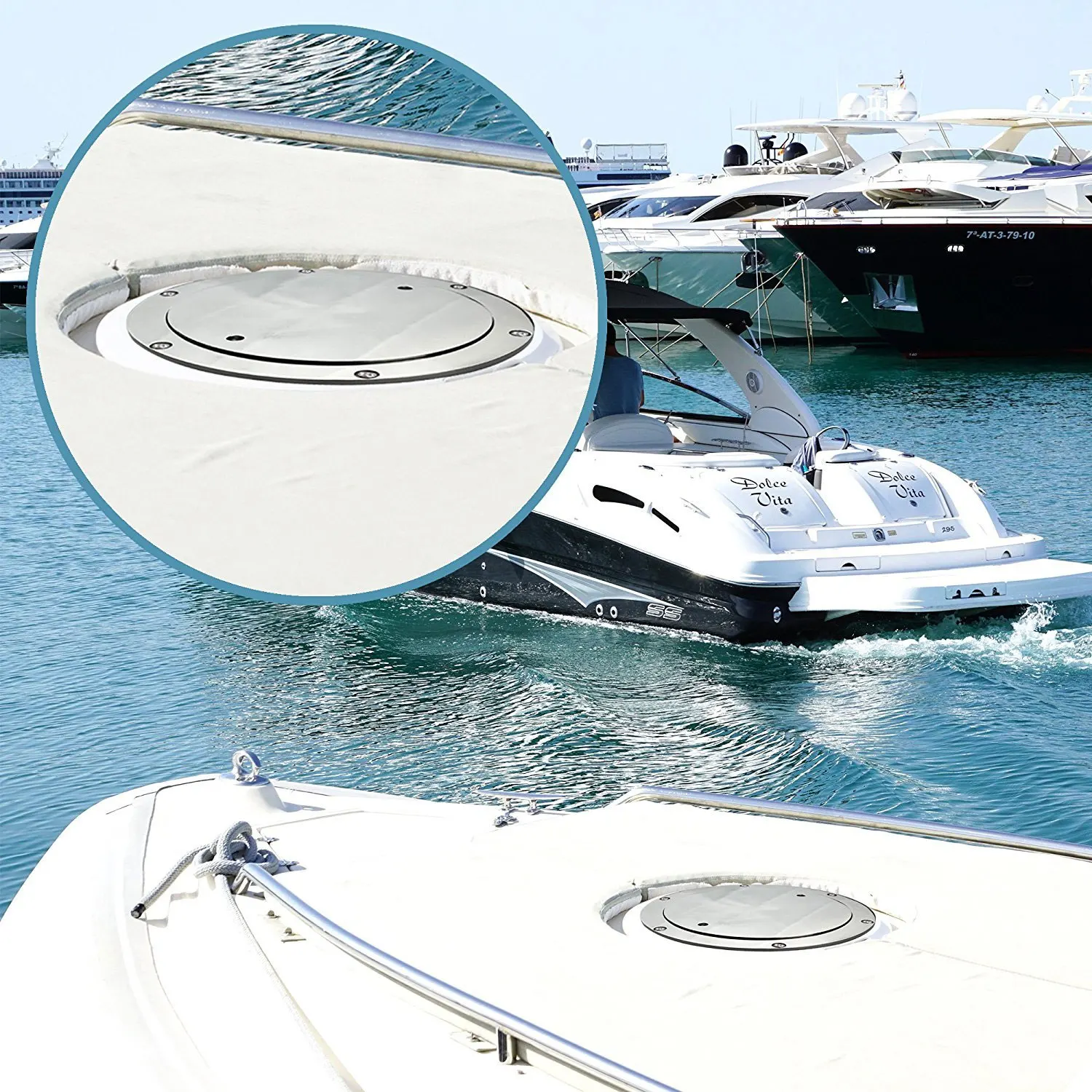 Heavy Duty 316 Grade Stainless Steel Marine Hardware Boat Deck Plate