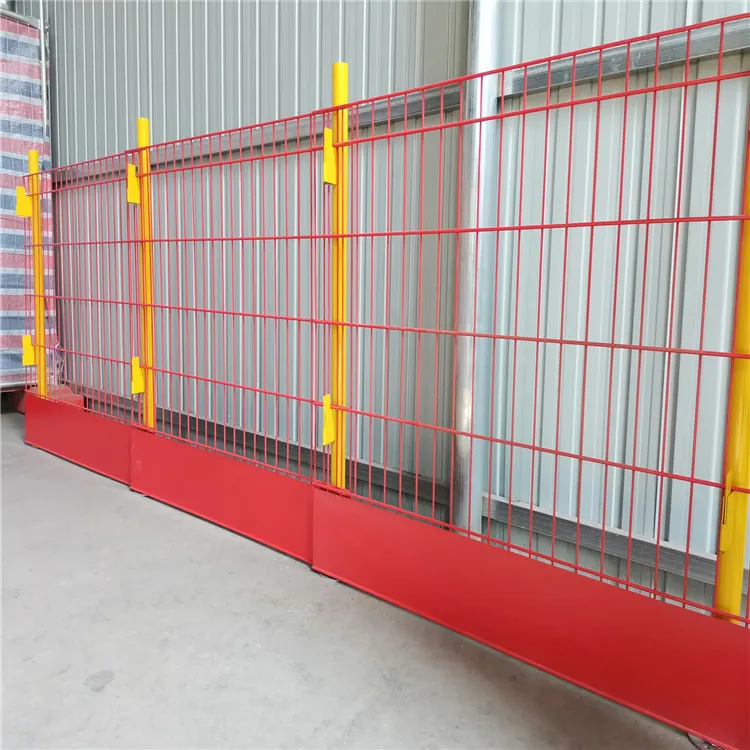 Powder Coated Safety Fence Temporary Fall Prevention Edge Protection Barrier Fencing