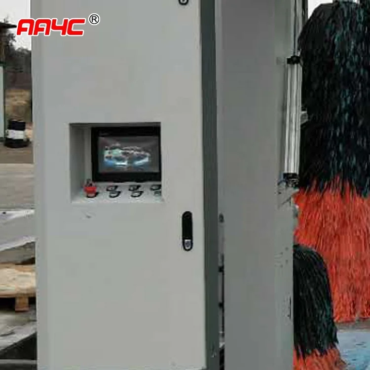 
AA4C automatic tunnel car wash machine 9 brushes car washing machine system car washing machine system AA-CW9 