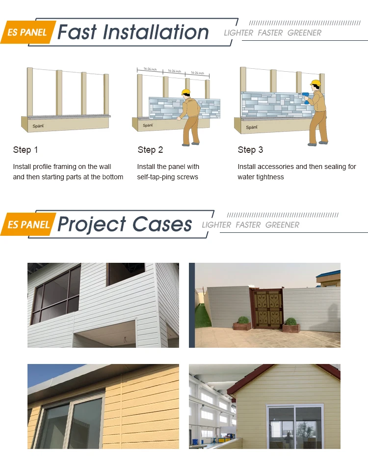 Luz Barato Decorativa Al Aire Libre 2-ranura Revestimiento Exterior