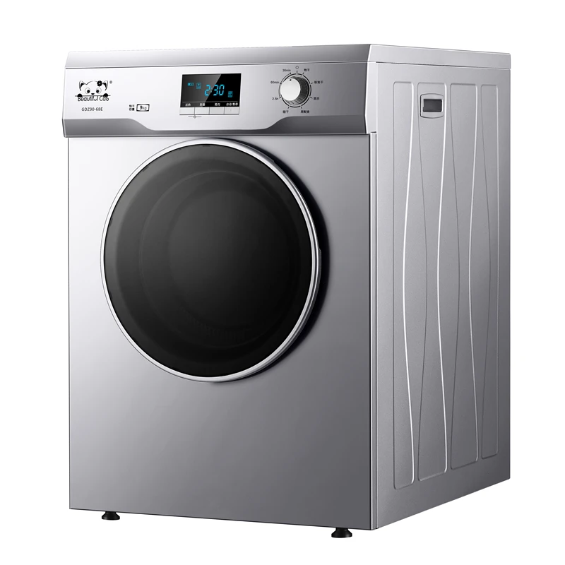 
9 kg home Automatic Clothes Dryer Machine/Silver 