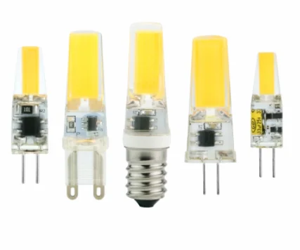 LED G4 G9 E14/AC/DC 12V 220V 3W 5W COB SMD Led Lights Replace Halogen Dimming Bulb Lights Chandelier