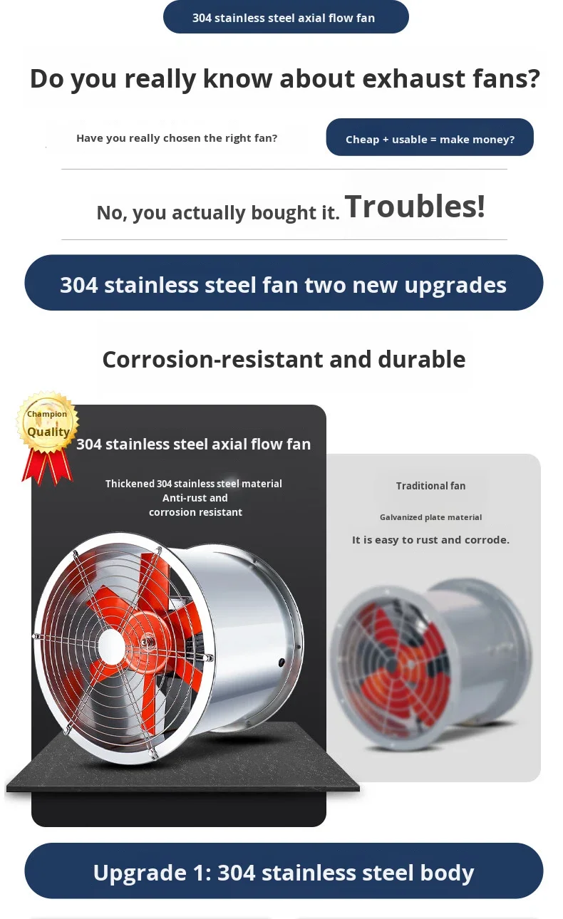 Axial Flow Fan, 220V, AC - detail 32