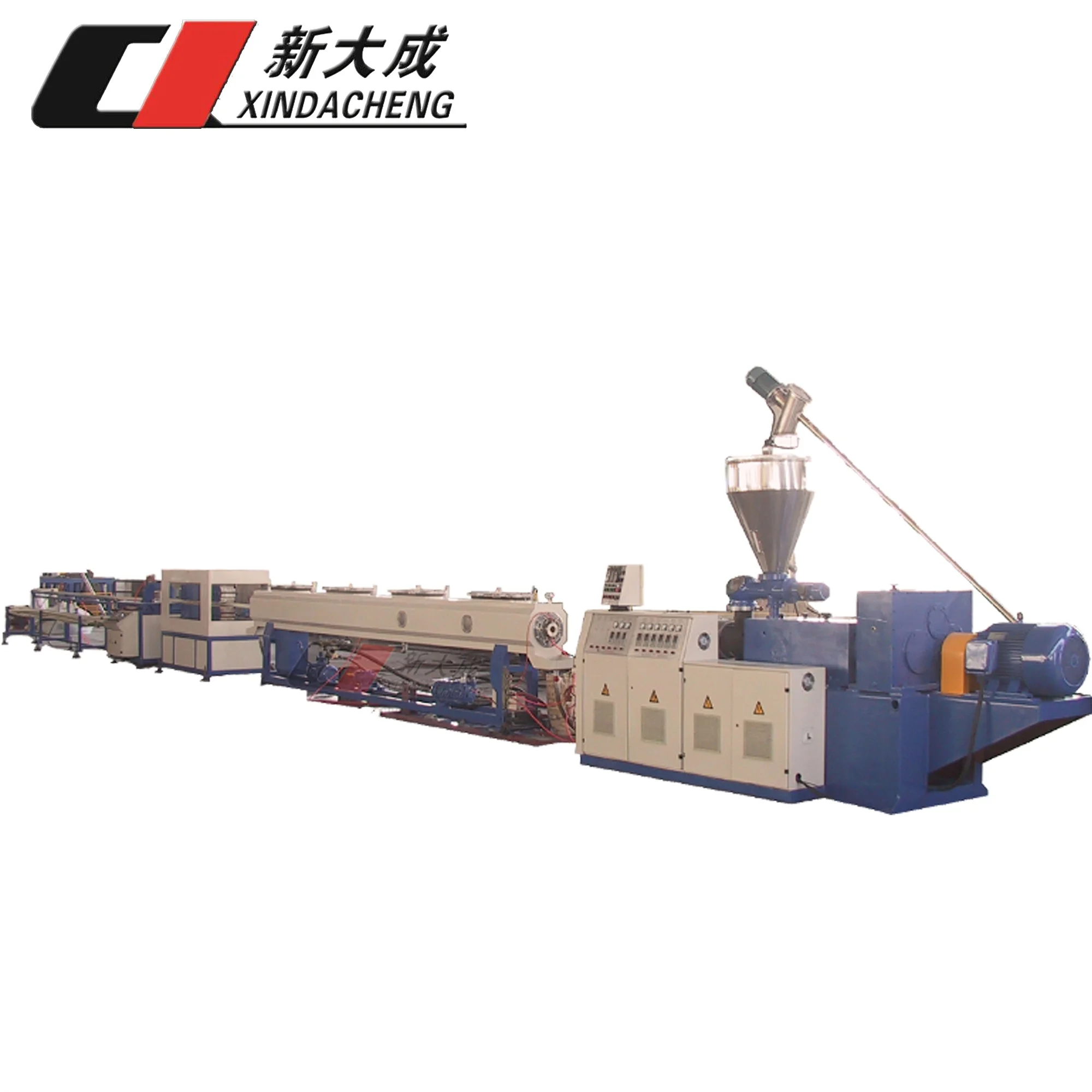 
PVC-SJSZ65/132 pipe manufacturing machinery plastic making machine price 