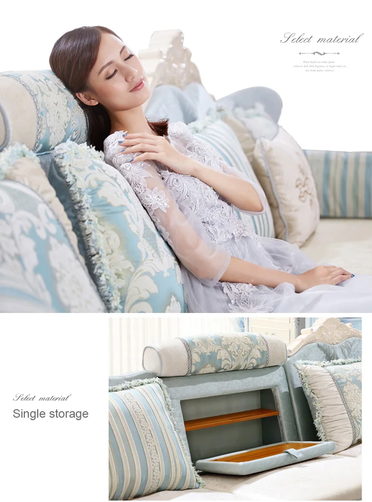 Modern Luxury Couches Hotel Suite Long Lounge Living Room Furniture Sofa Set