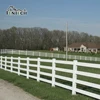 high quality strong pvc beautiful Farm ranch fence
