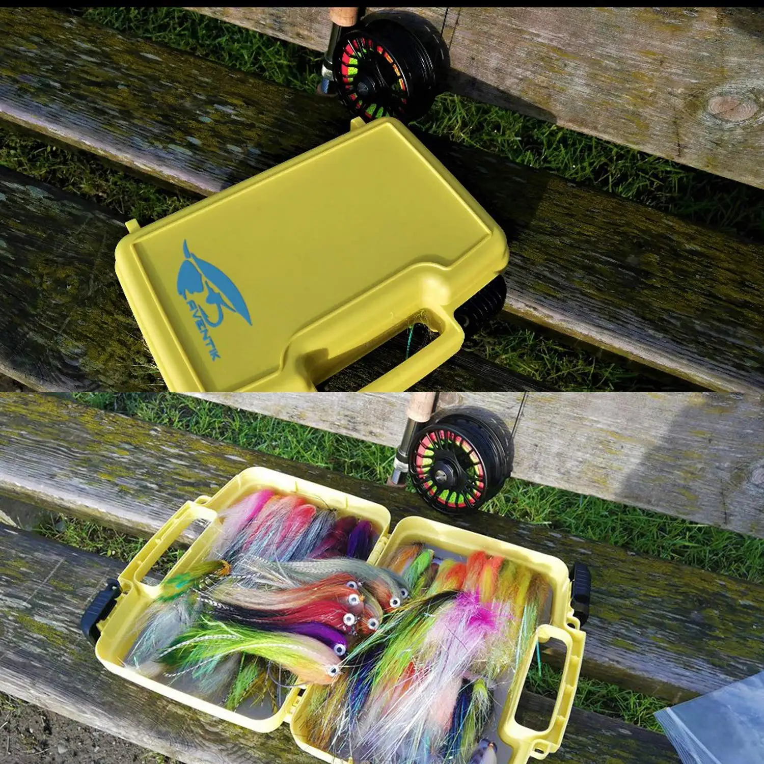 Streamer Fly Box Click Lock Large Streamer Flies Box Boating Box With