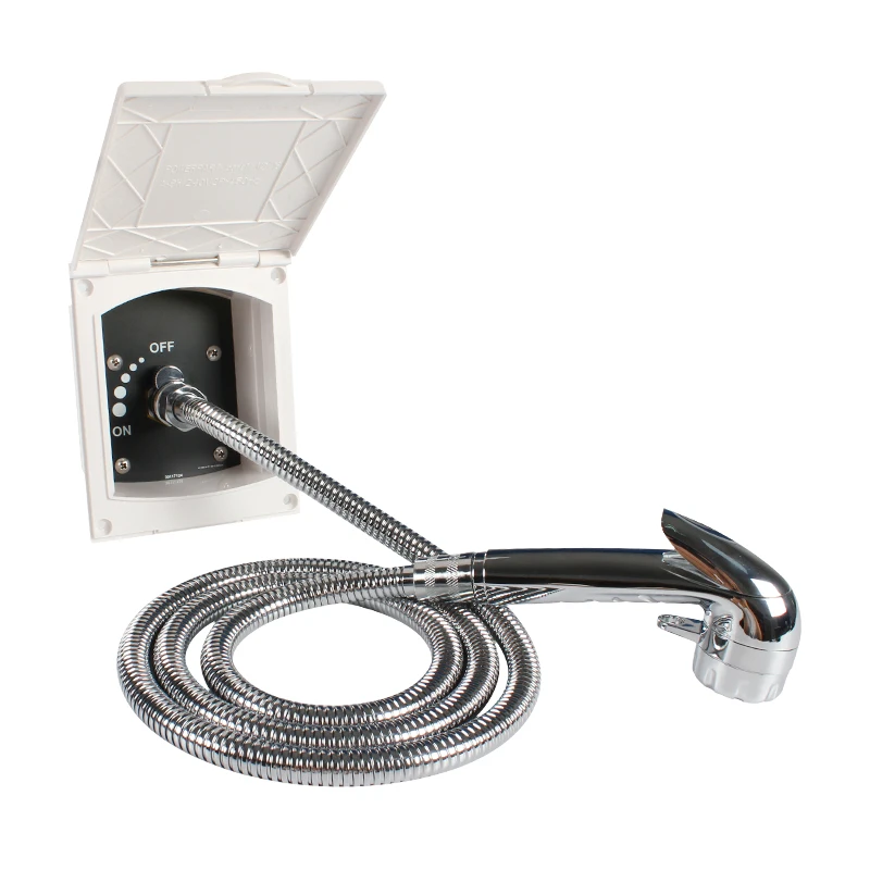 Rv Water Inlet Hatch Exterior Quick Connect Sprayer,Hose,And Exterior ...