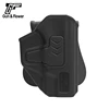 Gun&Flower Airsoft Gear Polymer OWB Gun Holster for M&P Shield 9mm/40