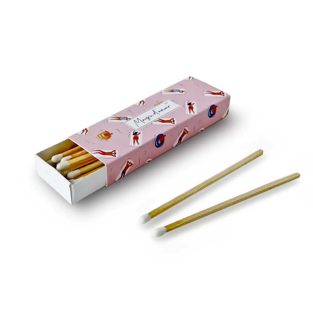 4 Inch Wood Matches Safety Custom Matches Colorful Bulk Cigar Matches Buy Cigar Matches