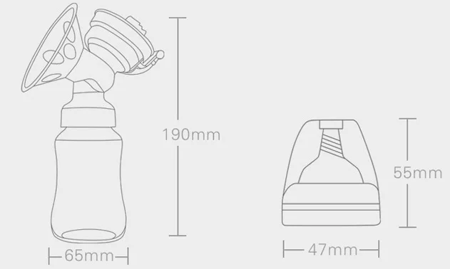 product bilateral electric breast pump mute milker-93