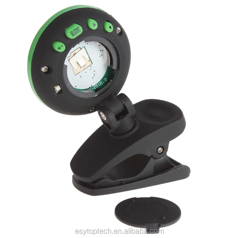 Jmt01 Clipon Electric Guitar Tuner & Metronome Builtin Mic Color Screen Buy Guitar Tuner
