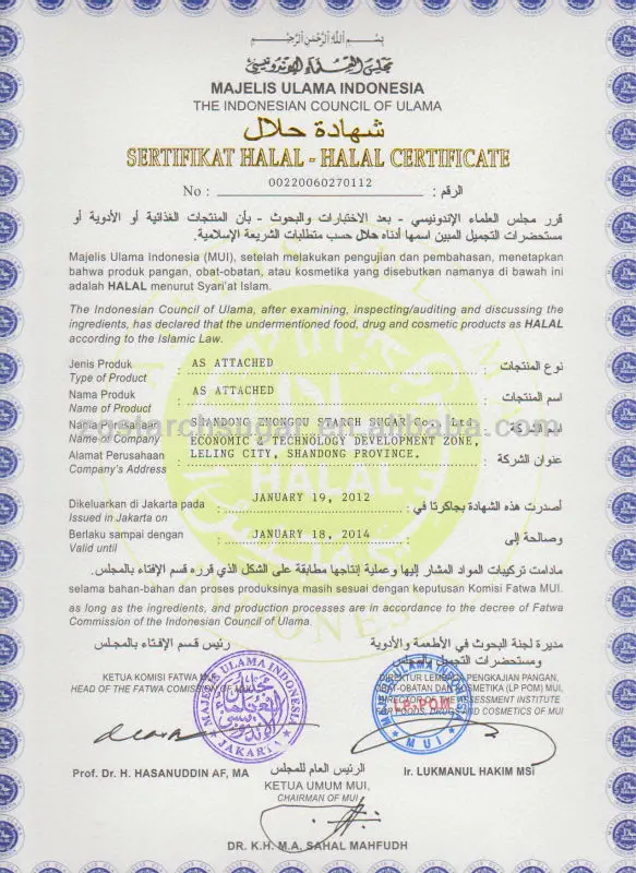 Shandong Zhonggu Starch Sugar