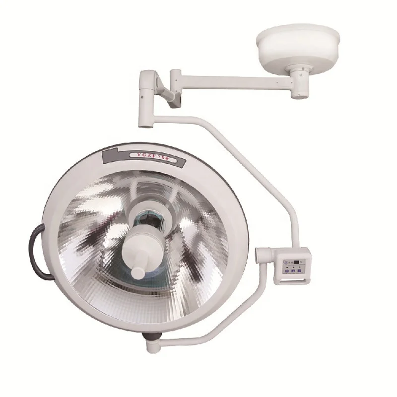 Hot selling medical ceiling OT light Double Dome Integral halogen reflection operation lamp