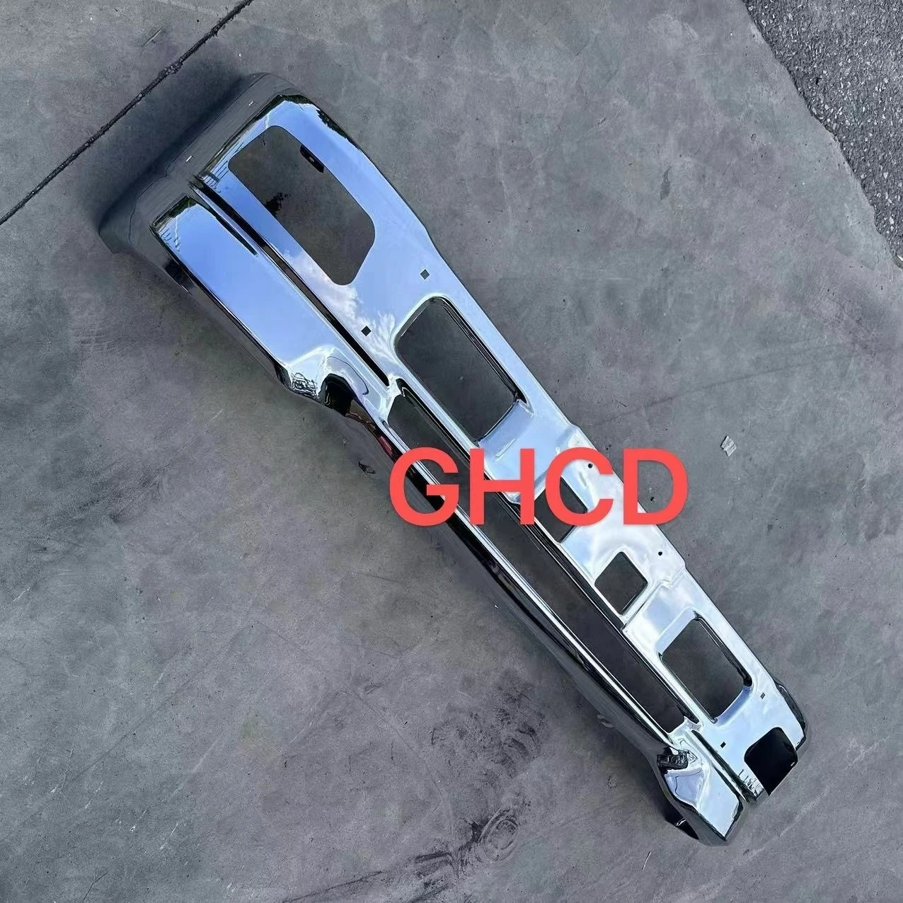 high quality universal narrow chrome plated bumper for japanese truck-3