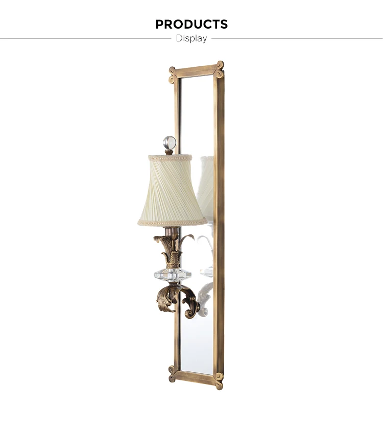 luxury decoration bathroom wall lamp