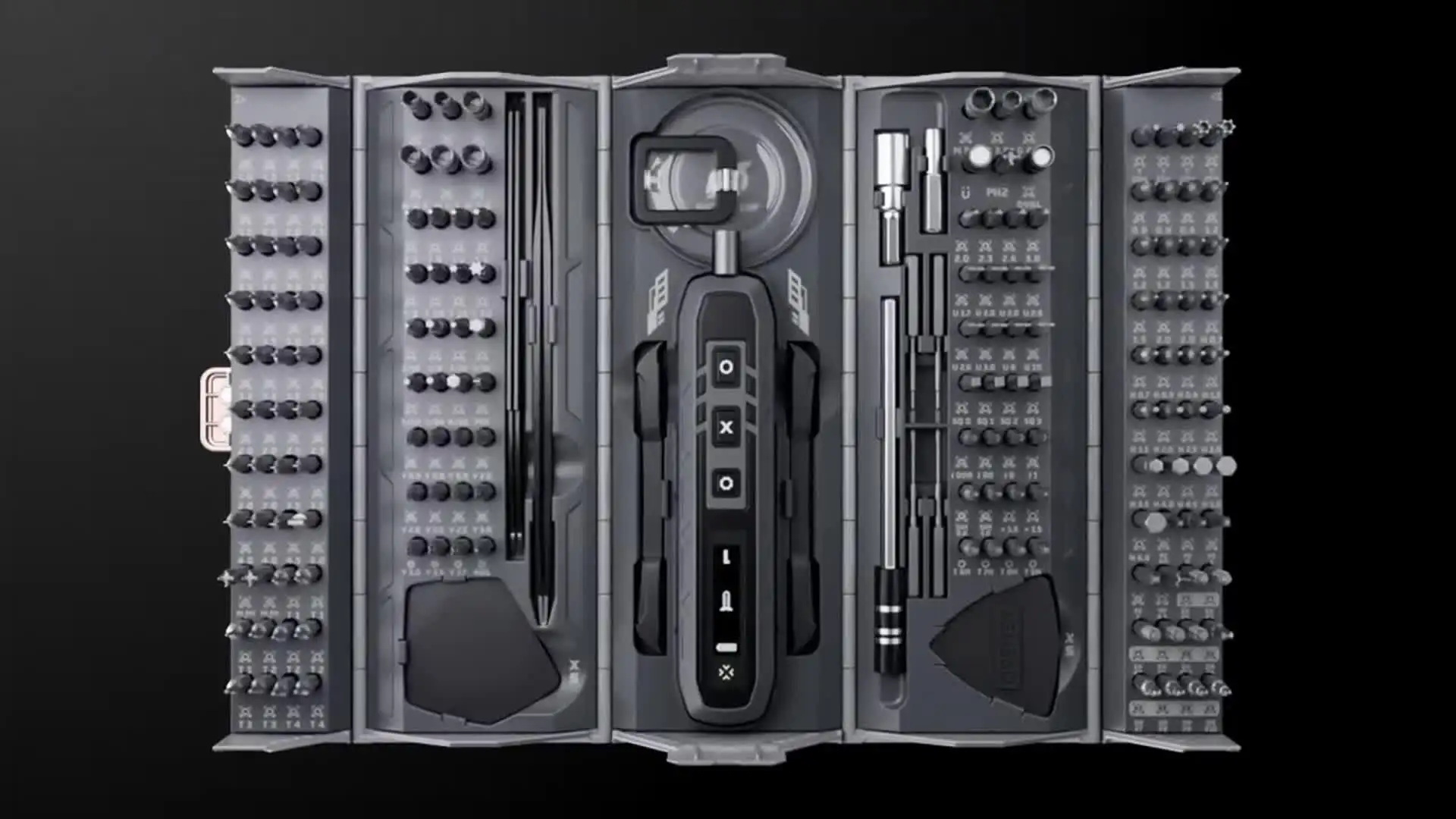 electric エレクトリック　3点セット JM-8193 Electric Screwdriver Set - Precision & Versatility