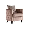 Melbourne buckle design living room side single sofa