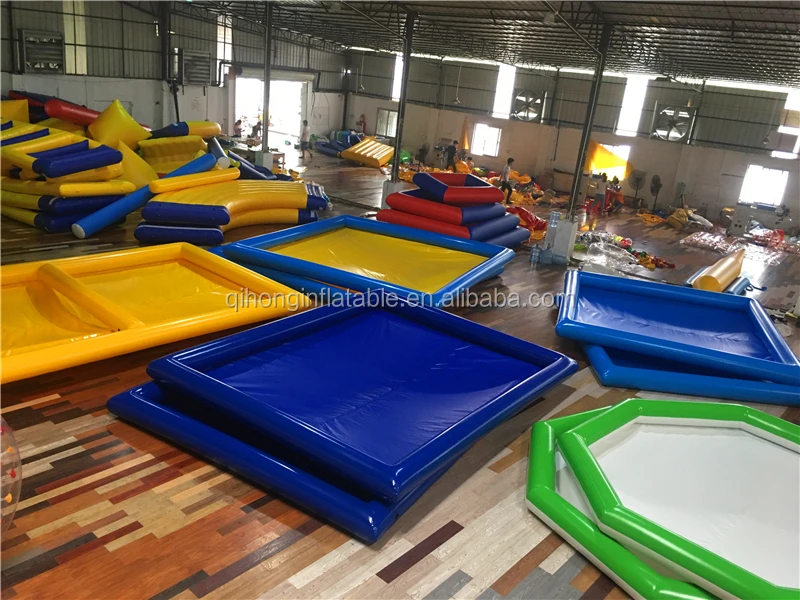 inflatable sand and water pit