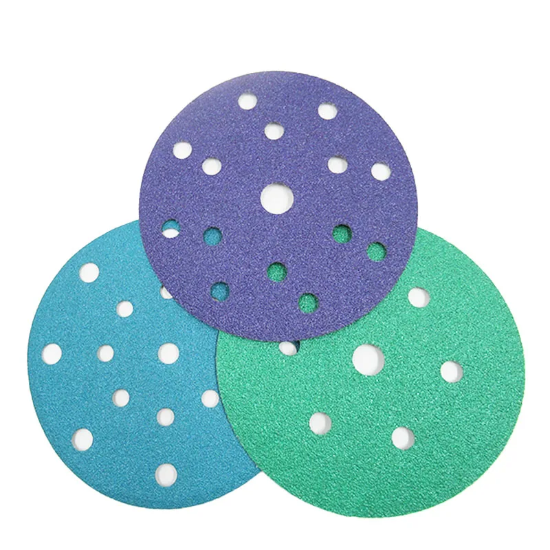 Factory Supply Automotive Sandpaper Film Abrasive Disc 6 Inch Sanding