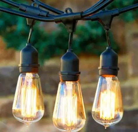 Hot Sale S14 led light bulbs e27 outdoor string light for any place