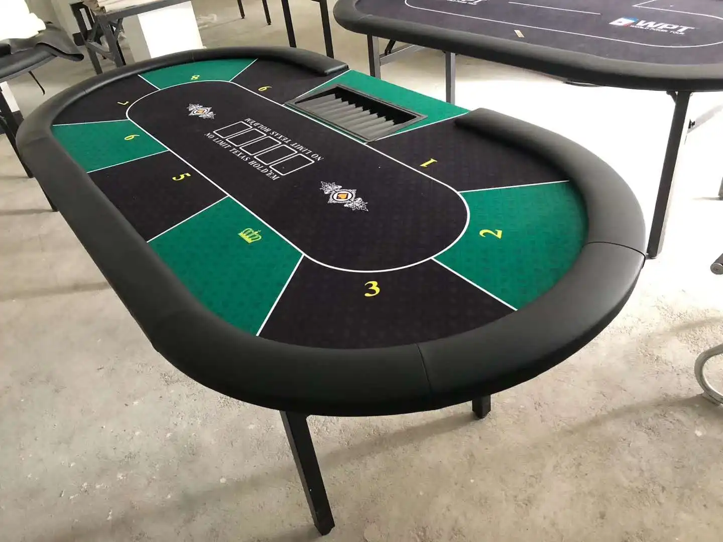 Cheap Foldable Poker Table Gambling Game Table Wholesale Customized