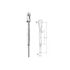 stainless steel turnbuckle closed body togglr & hand swage stud unc thread U.S. type