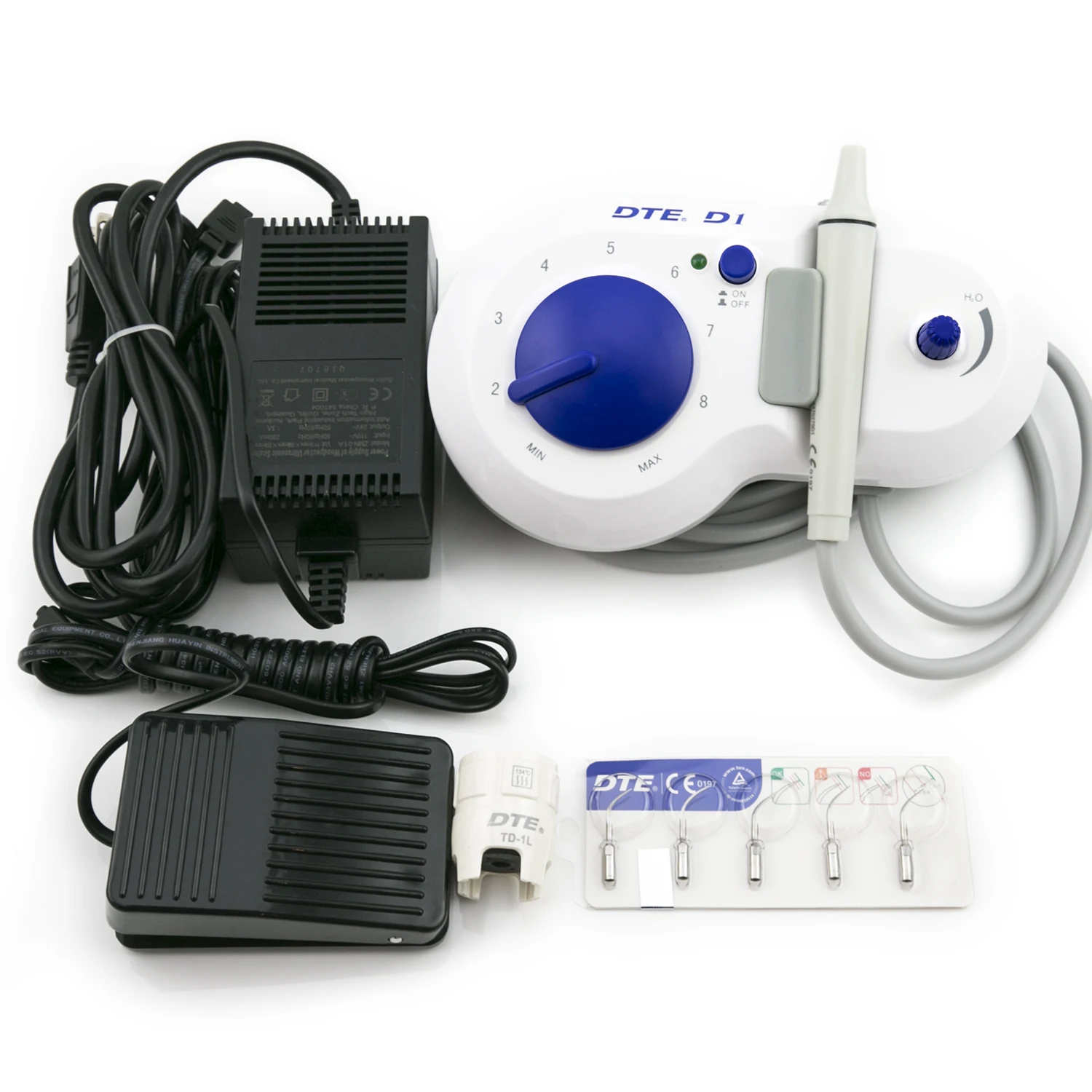 Cheap price Real China Woodpecker DTE D1 Dental Ultrasonic Scaler used for Dental Clinic Dentist Blue Color