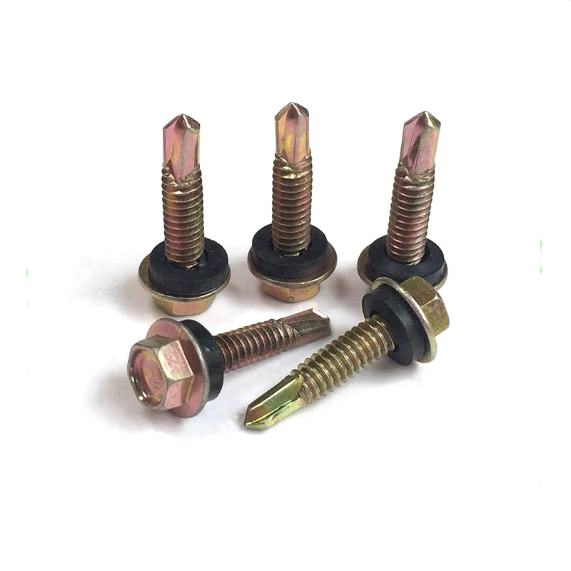 10 12 14 Waterproof Hex Washer Head Self Drilling Screws Buy Self