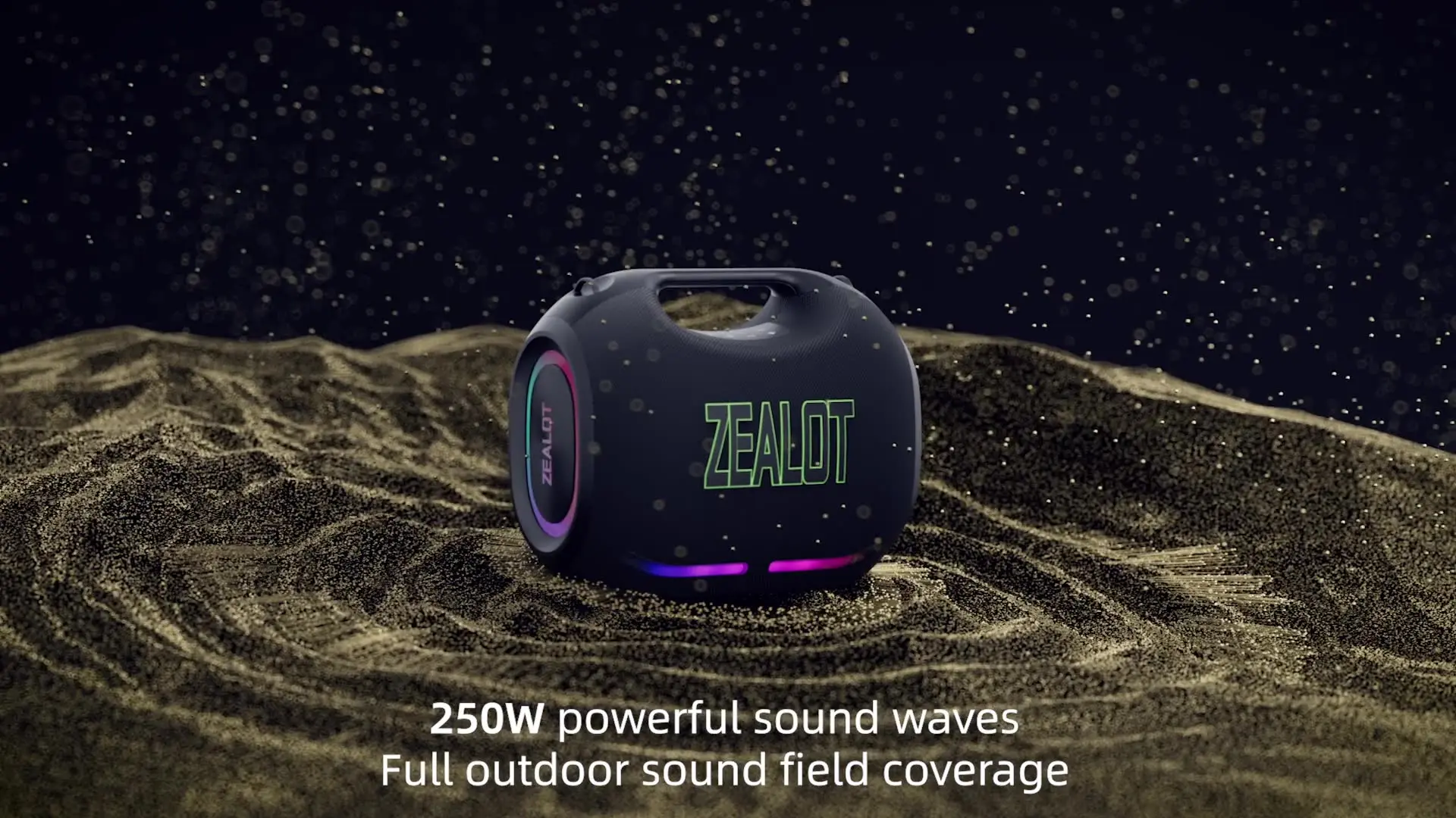 Zealot ZE21 250W High-Power Portable Wireless Speaker 48000mAh