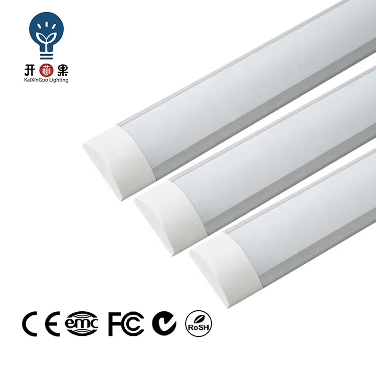 Manufacturer Custom Lamp DLC CE ROHS Listed Aluminum PC Fluorescent T8 led purification tube light