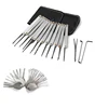 21 Pcs HUK Jiggler Stainless Steel Scissors Deft Combination Locksmith Tool 12Pcs Training Lock Pick Set