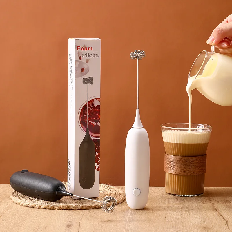 Powerful Milk Frother For Coffee Durable Stainless Steel Handheld