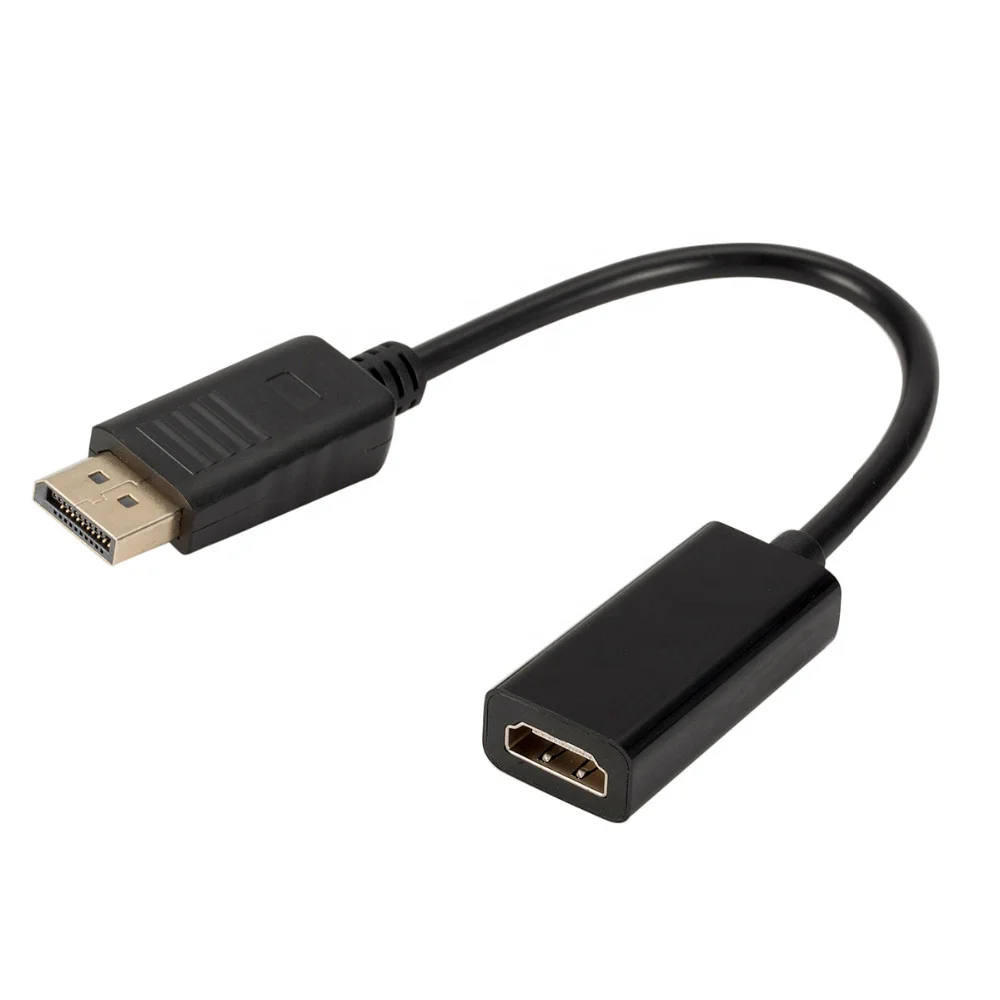 1080P DisplayPort to HD MI Adapter DP Display Port to HD MI Female to Male Adapter Cable - ANKUX.COM