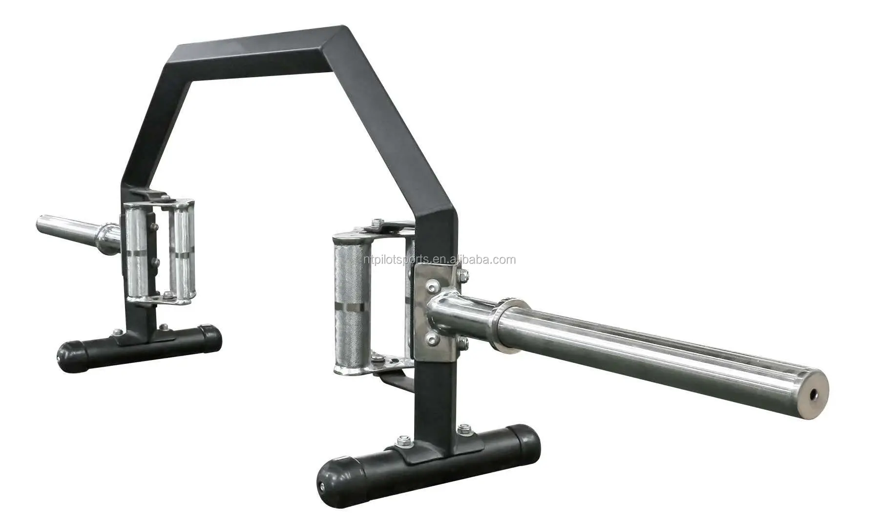 Pilot Sports Barbell Weightlifting 1 Inch Multi Grip Hex Trap Bar Hex