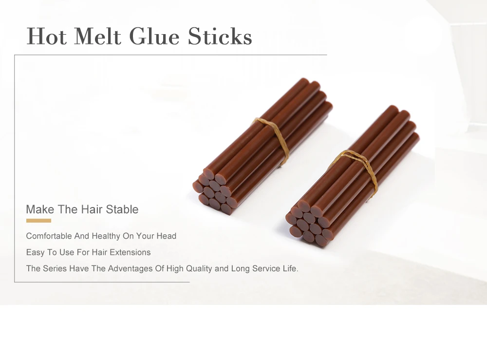 K.s Wigs 12pcs/pack Keratin Glue Sticks Hot Melted High Bonding