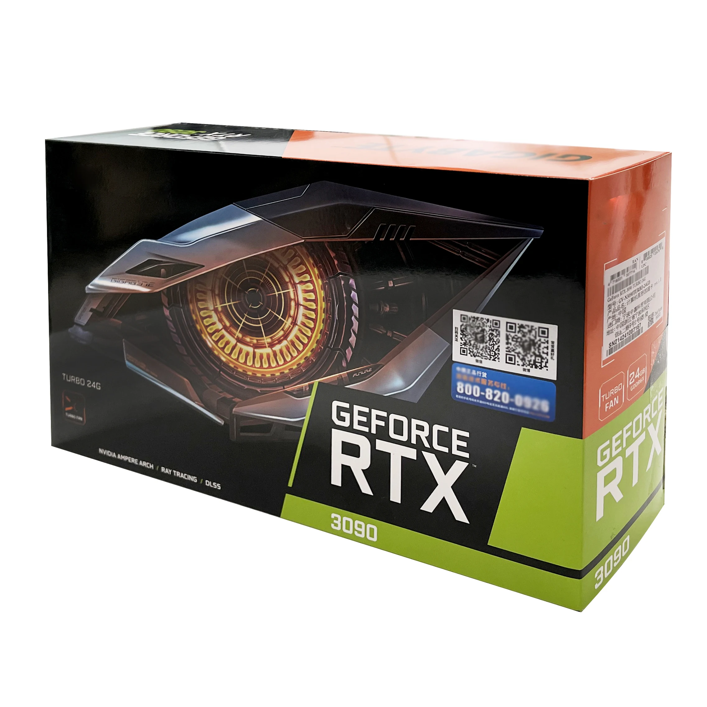 Graphics Card Gigabyte N Vidia Geforce Rtx 3090 3080 3070 3060 Ti 24gb ...