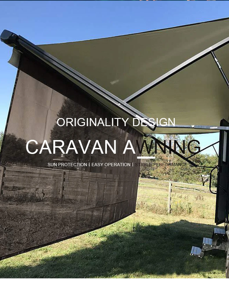 Hdpe Rv Awning Privacy Screen Shade Cover Caravan Awning Wholesale 100