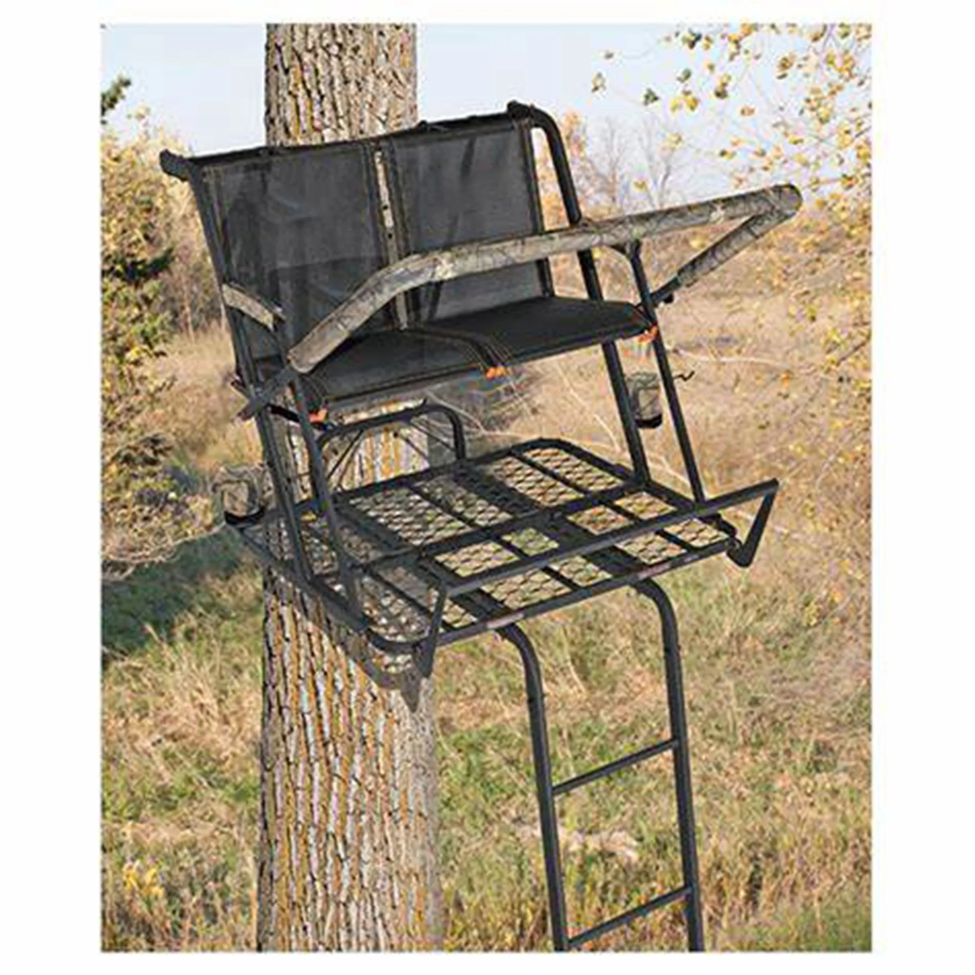 Ladder Treestand Hunting Steel High Seat Deer Hunting Tree Stand Ladder