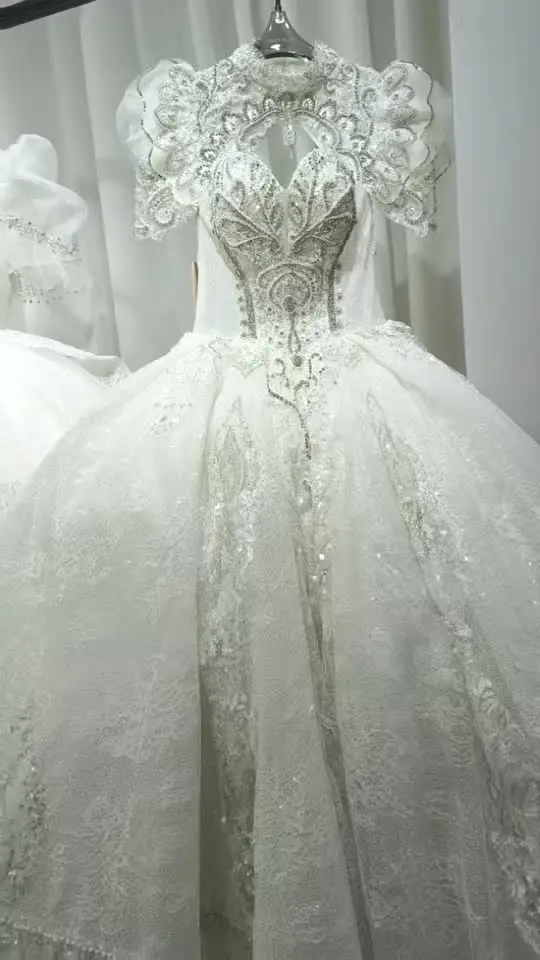 discount lace wedding dresses Andrea & Leo WL053 Long Fitted Lace Wedding Dress  The Dress Outlet