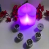 Made In China Size D2.3 * H2.5 cm Plastic Electronic LED Candle Components