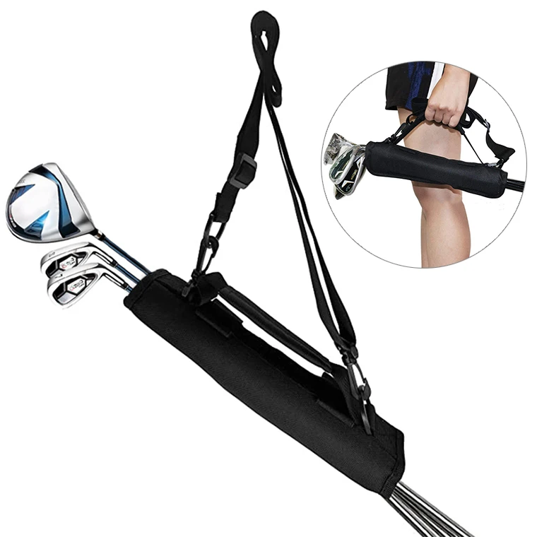 Portable Sunday Golf Club Bag Lightweight Shoulder Golf Carry Bag