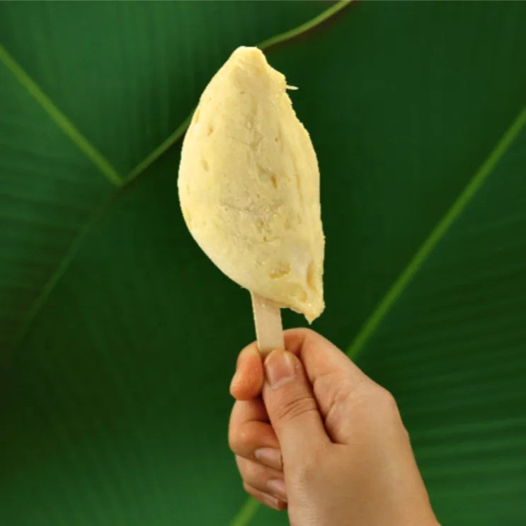 
Premium Quality 100% Fresh Durian Ice Cream Sticks 