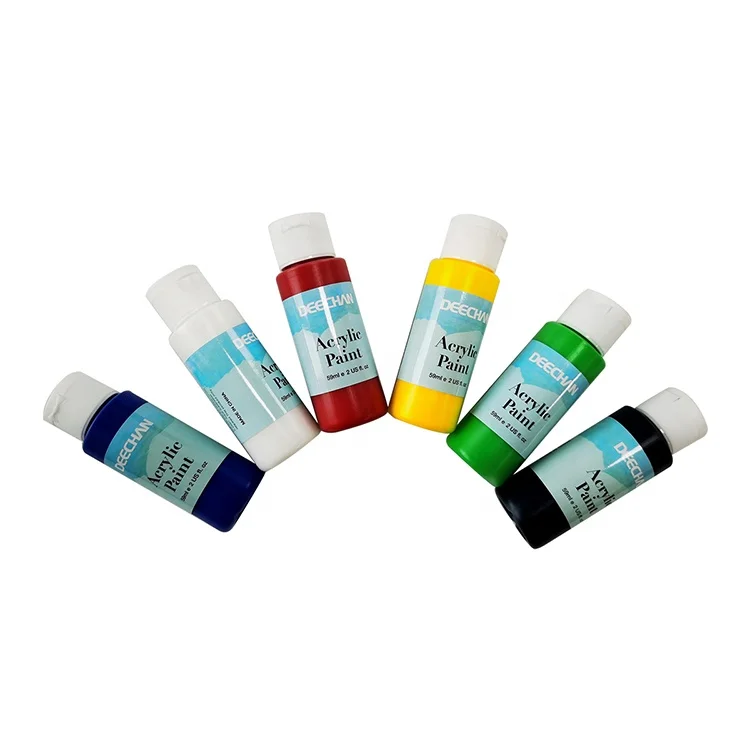 Wholesale 6colors 59ml Bottle Packing Artist Acrylic Paint Color Buy Craft Smart Acrylic Paint