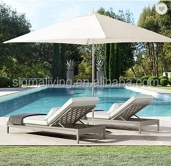 New arrival patio aluminum garden furniture outdoor sofa on sale